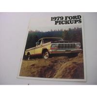 Folder Ford F100 F-100 Pickup Picape 79 1979 V8 F-250 F-350 comprar usado  Brasil 