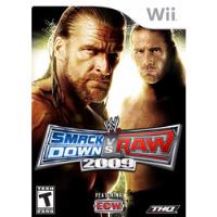 Jogo Wwe Smackdown Vs Raw 2009 Nintendo Wii Mídia Física Wwf comprar usado  Brasil 