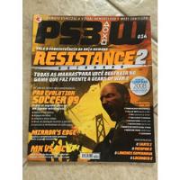Revista Ps3w 14 Resistance 2 Pro Evolution Soccer 2009 I296 comprar usado  Brasil 