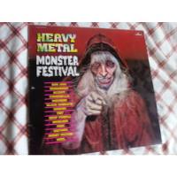 Heavy Metal - Lp-monster Festival - Importado - Coletânea comprar usado  Brasil 