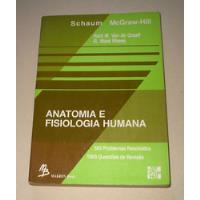 Anatomia E Fisiologia Humana - Kent M. Van De Graaff - Rhees comprar usado  Brasil 