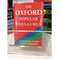 Dicionário The Oxford Popular Thesaurus Dictionary  comprar usado  Brasil 
