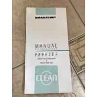Manual De Instrução Brastemp Freezer Frost Free 260 R870 comprar usado  Brasil 