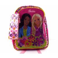 Usado, Mochila Menina Escolar Barbie Rosa Com Estojo Bolsinha B4808 comprar usado  Brasil 