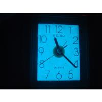 Relógio Despertador Seiko  Japan  Quartz Ilumina Blac comprar usado  Brasil 