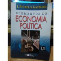 Elementos De Economia Política Petreli Gastaldi - Saraiva  comprar usado  Brasil 