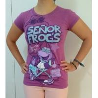 Usado, Camiseta Infantil 14 Feminina Senor Frogs Cancun Mexico Sapo comprar usado  Brasil 