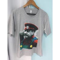 American Apparel Camiseta Masculina Tam M Stalin Mario Bros., usado comprar usado  Brasil 