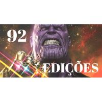 Saga De Thanos 92 Edições Marvel Vingadores Guerra Infinita  comprar usado  Brasil 