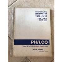 Usado, Esquemário  Philco Prdt-400 Cd Prg-616 Cd Pda-mp10 E005   comprar usado  Brasil 