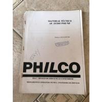 Material Técnico Philco Aparelho De Áudio Pmi-705 comprar usado  Brasil 