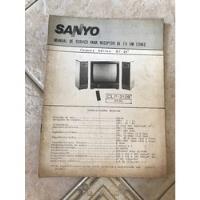 Manual De Serviço Sanyo Tv Em Cores Clp-2128 D7ro comprar usado  Brasil 