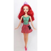Boneca Mattel Ruiva Princesa Ariel Sparkling Dedo Amassado comprar usado  Brasil 