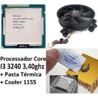 Usado, Processador Core I3 3240 3,40ghz + Pasta Térmica + Cooler comprar usado  Brasil 
