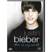 Usado,  Dvd Original Justin Bieber This Is My World  comprar usado  Brasil 