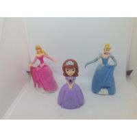 Princesas Disney Em Vinil E Plástico Duro (3) comprar usado  Brasil 