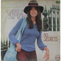Lp Carly Simon - No Secrets - 1972 - Elektra - Qn Quase Novo comprar usado  Brasil 