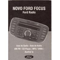 Manual Proprietario Som Do Novo Ford Focus  Frete Só R$ 7,00 comprar usado  Brasil 