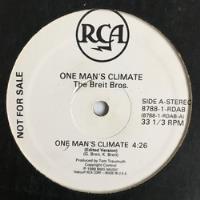 The Breit Bros. - One Man's Climate - 12'' Single Vinil Us comprar usado  Brasil 