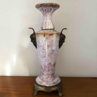 Antigo Grande Vaso Ânfora Cerâmica Francesa Com Bronze comprar usado  Brasil 