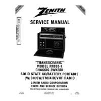 Zenith Transoceanic R7000-1 Chassis 2wkr70 - Só Por Email comprar usado  Brasil 