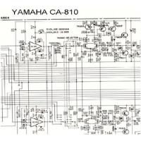Esquema Amplificador Yamaha Ca 810 Ca810  Em Pdf Via Email, usado comprar usado  Brasil 