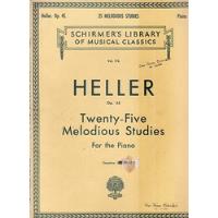 Usado, Heller Op. 45: Twenty-five Melodious Stu Heller comprar usado  Brasil 