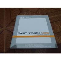 Manual M Áudio Fast Track Usb, usado comprar usado  Brasil 