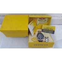 Relógio Invicta Chronograph 200m/660ft+caixa+cartão+papeis comprar usado  Brasil 