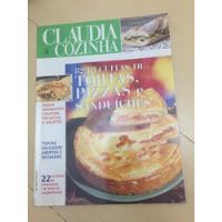 Revista Claudia Cozinha 11 Receitas Tortas Pizza Massas H370 comprar usado  Brasil 