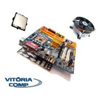  Kit Intel Lga 775 - Dual Core + Placa Mãe + Cooler comprar usado  Brasil 