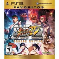 Jogo Super Street Fighter Iv Arcade Edition Ps3 Original Sf4 comprar usado  Brasil 
