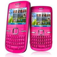 Usado, Celular Nokia C3  Rosa  comprar usado  Brasil 