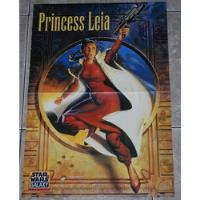 Princess Leia Star Wars Galaxy Magazine 1997 Poster 50x35cm comprar usado  Brasil 
