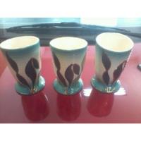 3 Copos Anos 60/70 Cerâmica Vintage comprar usado  Brasil 