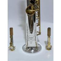 Usado, Sax Soprano Jupiter 847 Silver Gold Profissional comprar usado  Brasil 