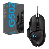 Mouse Gamer Logitech G Series G502 Hero Preto Open Box comprar usado  Brasil 
