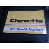 Manual Proprietário Chevette - Chevette Gp 79 1979 Original  comprar usado  Brasil 
