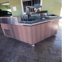 Balcão Lanchonete Com Refrigerador E Estufas Fria E Quente, usado comprar usado  Brasil 