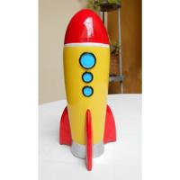 Mini Foguete Espacial Cofre Brinquedo Antigo Apolo Resina comprar usado  Brasil 