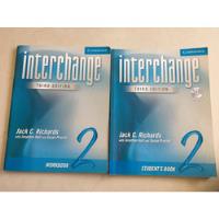 Usado, Livro Interchange Workbook Ed Cambridge 2 Vols D516 comprar usado  Brasil 