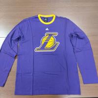 Camisa Manga Longa -  adidas  -  Los Angeles Lakers - Tam G comprar usado  Brasil 