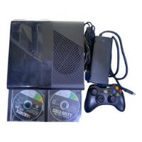 Console Xbox 360 Super Slim Hd 250gb Completo + 1 Controle + 2 Jogos Aparelho Travado Cabos E Fonte Original Revisado E Com Garantia! comprar usado  Brasil 