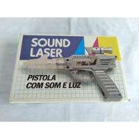 Brinquedo Pistola Sound Laser Luz E Som Da Milmar Anos 90 comprar usado  Brasil 