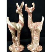 Estatuetas Em Porcelana Representando Cervos comprar usado  Brasil 