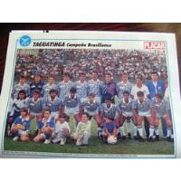 Revista Placar Só Mini Poster Taguatinga Campeão Df 1991  comprar usado  Brasil 