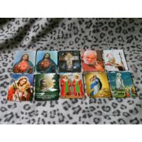 Calendarios Antigos De Bolso Com Imagens Sacras (lote) comprar usado  Brasil 