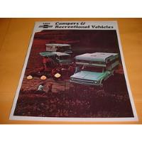Folder Original Chevrolet 69 1969 Motor Home Trailer Camper, usado comprar usado  Brasil 