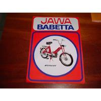 Usado, Folder Original Motocicleta Ciclomotor Jawa Babett Antigo comprar usado  Brasil 