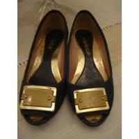 Sapatilha Sapato Moleca Azul Fivela Dourada Tam. 34 Saltinho comprar usado  Brasil 